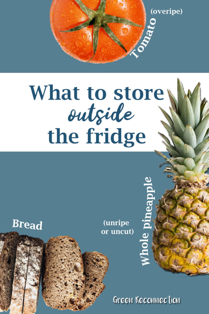 what food to store outside fridge 