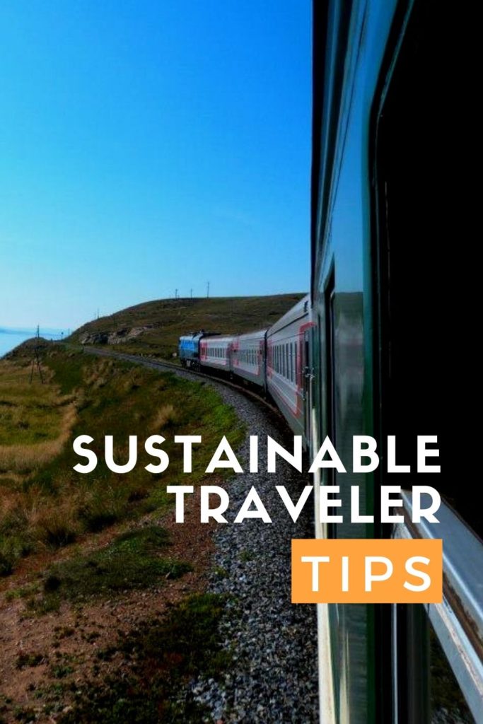 sustainable traveler tips